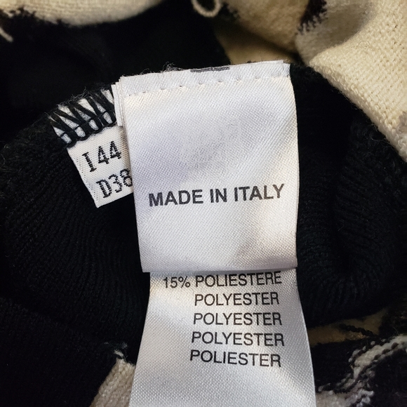 🆕️ Blumarine Sweater Leopard Print Size 44 Medium - Picture 6 of 8